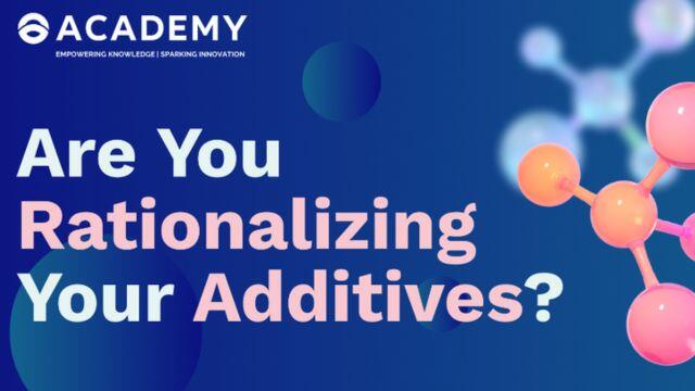 Product Rationalization of Additives in Paints, Coatings, and Inks!