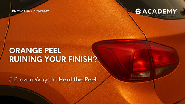 🟠 Ever buffed a panel only to watch “ORANGE PEEL” resurface?