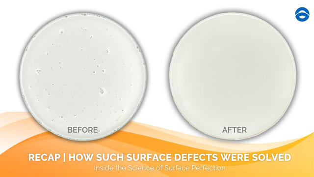 Surface Looks Perfect- Until Bubbles Spoil it!